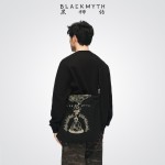 Black Myth Wukong Prints Black Canvas Bag